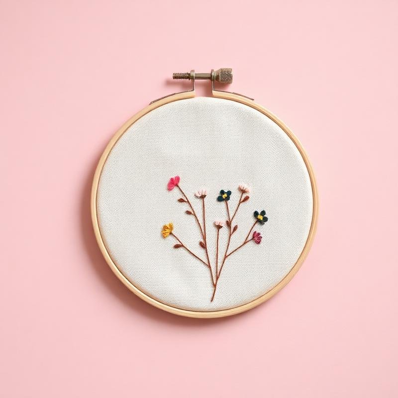 Borduurring · Wilde Bloemen